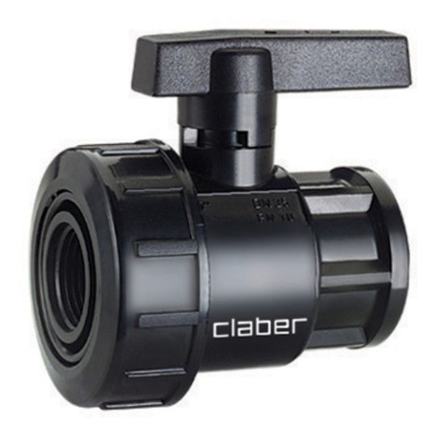 1" x 1" ručný ventil - Claber 90917