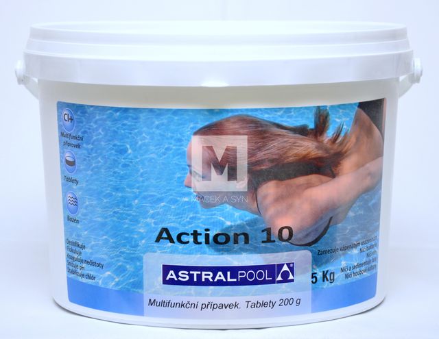 Action-10, chlorové tablety 200 g tablety, 5kg