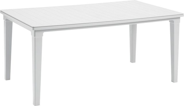 ALLIBERT FUTURA biely (206976) - plastový záhradný stôl