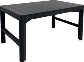 ALLIBERT LYON RATTAN TABLE antracit (232300) - záhradný stôl