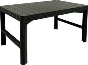 ALLIBERT LYON RATTAN TABLE hnedý (233834) - záhradný stôl