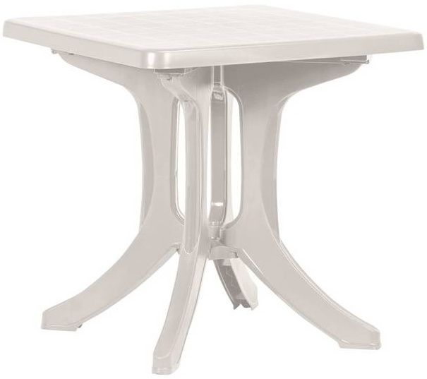 ALLIBERT NAPOLI biely (218066) - plastový skladací záhradný stôl