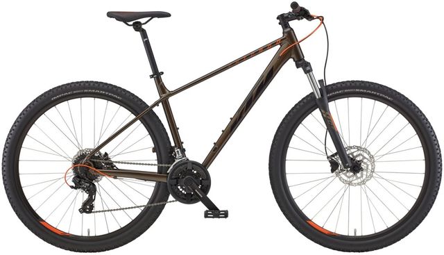 Bicykel KTM Chicago 292 oak black orange , model 2022, L/48