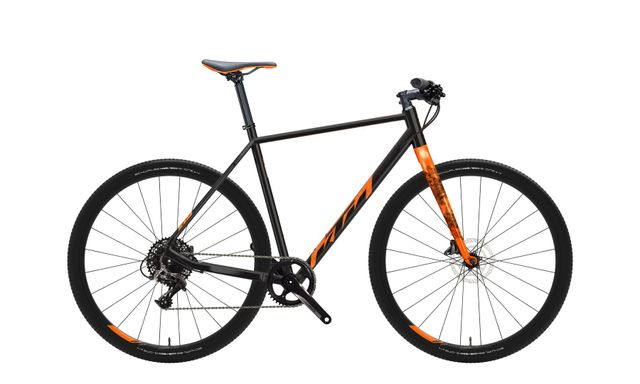 Bicykel KTM X-STRADA 30 FIT flaming black (orange) 2021