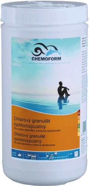 CHEMOFORM chlórový granulát rýchlorozpustný 1 kg