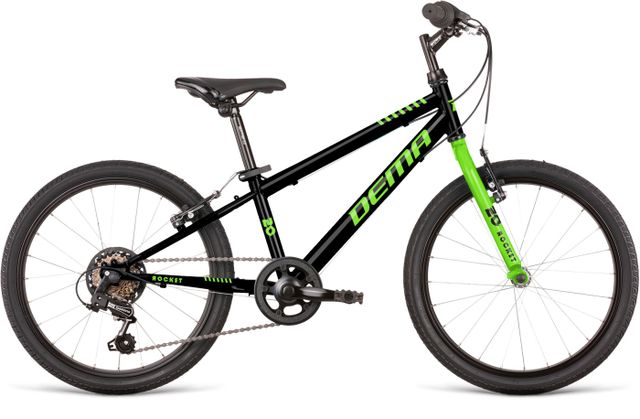 Detský bicykel Dema ROCKET 20" SL black-green 2022