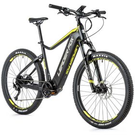 Elektrobicykel Leader Fox E-ALTAR, model 2021 27,5", 19.5 " čierna matná/ žltá