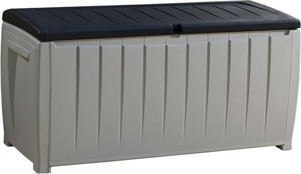 KETER NOVEL STORAGE BOX 340 L sivý/čierny (230412) - plastový úložný box