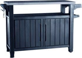 KETER UNITY XL 207L antracit (230419) - barbeque stôl s úložným priestorom