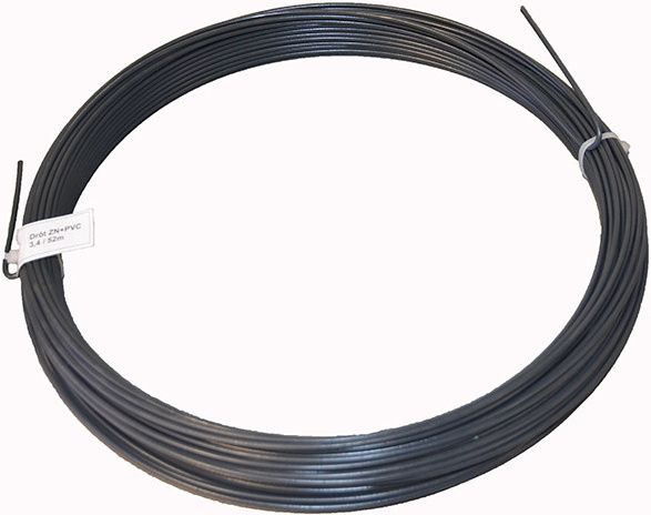 Napínací drôt PVC 3,4/78m Antracit