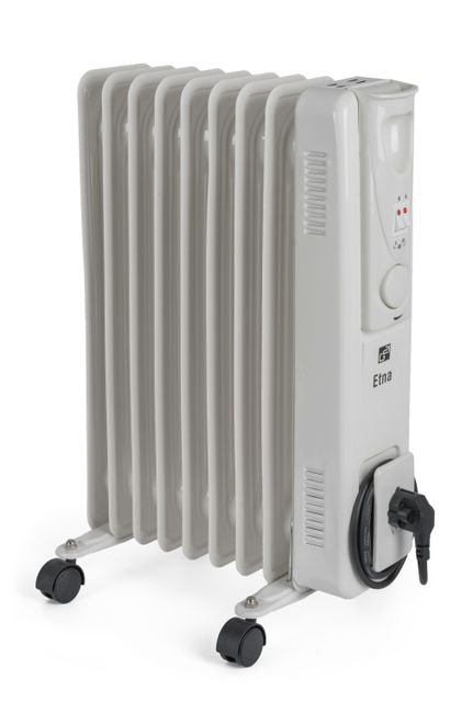 Olejový radiátor G21 Etna biely, 9 rebier, 2000 W