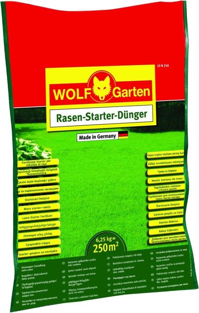 WOLF-Garten štartovacie hnojivo na trávnik LY-N 250 (3834925)